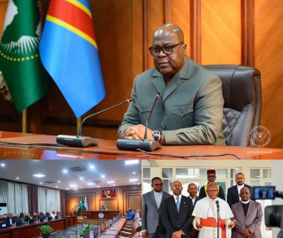 RDC: Felix Tshisekedi accepte l‘organisation d‘un dialogue national, pari gagne pour les confessions religieuses