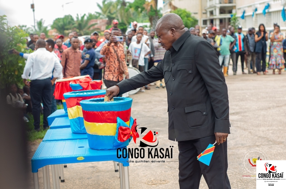 Kasai Central : Lancement de la campagne de collecte de fonds de solidarite en faveur des FARDC/Wazalendo