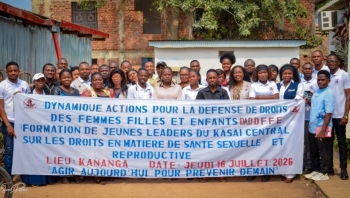 Kasai-Central : l‘ONG DADDFFE mobilise la jeunesse autour des droits sexuels et reproductifs