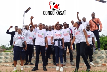 Kasai Central: Marche de sante du CDKAC et l‘AJC en soutien aux FARDC-Wazalendo