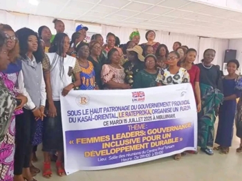 Kasai Oriental : RATEPROKA mobilise les femmes pour un leadership affirme et une gouvernance inclusive