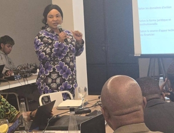 Argentine : a Cordoba , la DG FMMDI Nathalie Kambala plaide pour le financement des initiatives des femmes pour leur autonomisation