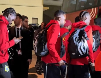 Arrivée des léopards de la RDC au Maroc 