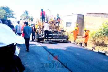 Kananga||Modernisation de la voirie urbaine : l‘avenue Bakua Bisamba en pleine transformation par Safrimex
