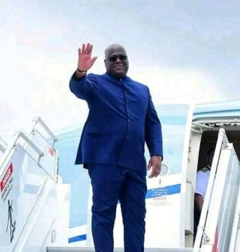 Le President Felix Tshisekedi a Rome : un dernier hommage au Pape Francois et un geste fort de diplomatie spirituelle Kinshasa, 25 avril 2025