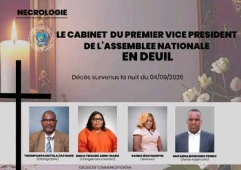 Kinshasa/Drame de la salle Panacee : 4 membres du cabinet du 1er Vice-President de l‘Assemblee nationale parmi les morts