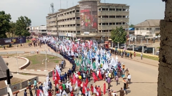 Kasai Central : a Kananga, l‘UDPS et ses Allies appellent Felix Tshisekedi a promulguer la loi referendaire apres sa deliberation
