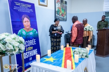 Kasai Central : La delegation de la province au FIEF fait la restitution des travaux a Kananga et rend un hommage posthume a la ministre provinciale du Genre