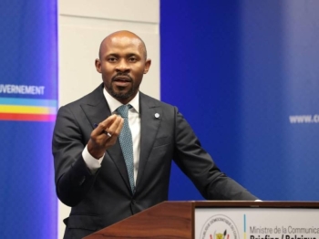 Patrick Muyaya, porte-parole du gouvernement RDC © Ph illustration 