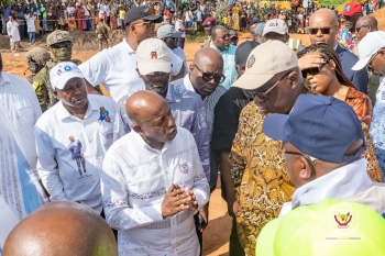 Kasai Central/Route Kalambambuji: la bonne nouvelle apres la visite d‘inspection de Felix Tshisekedi