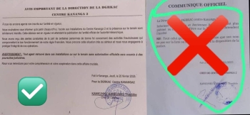 Kasai Central : Confusion autour du document de la DGRKAC Kananga 2 , le chef de centre clarifie la situation !