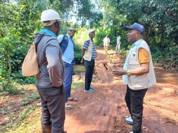 Kasai-Central : A Luiza, le BTC demande a l‘OVDA de rehabiliter les ponts et d‘etre renforce en moyens