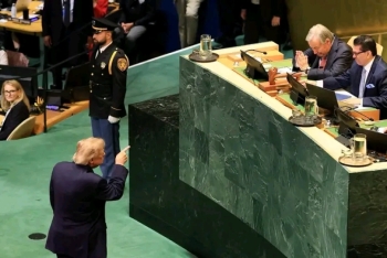 Donald Trump à l‘Assemblée générale de l‘ONU 