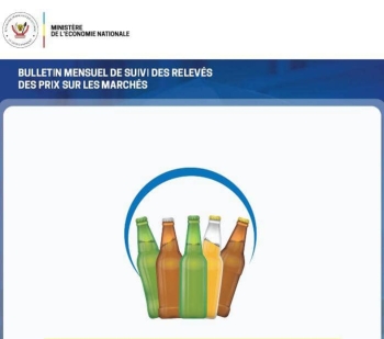 Kinshasa : Stabilite de prix des boissons alcoolisees entre septembre et octobre (Economie nationale)