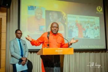 Ados Ndombasi, président de l‘Alternative2028