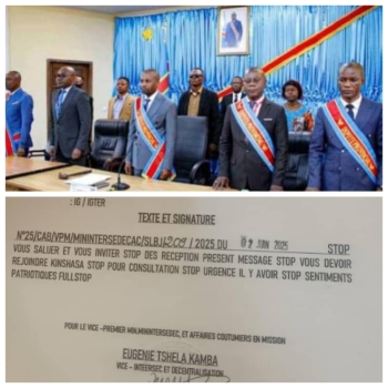 Kasai Central || Petitions a l‘Assemblee provinciale: a moins de 48h de la pleniere, le bureau convoque a Kinshasa !
