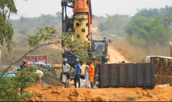 Kasai Central : Debut des travaux d‘erection des ponts Miao et Lulua sur la RN1 Kananga-Kamuesha