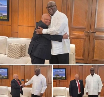 RDC: Raphael Katebe Katoto, frere a Moise Katumbi, enfin recu par Felix Tshisekedi a Kinshasa